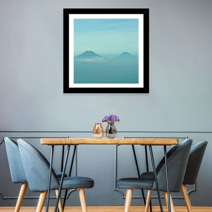 Sumbing and Sindoro Volcanoes Wall Art