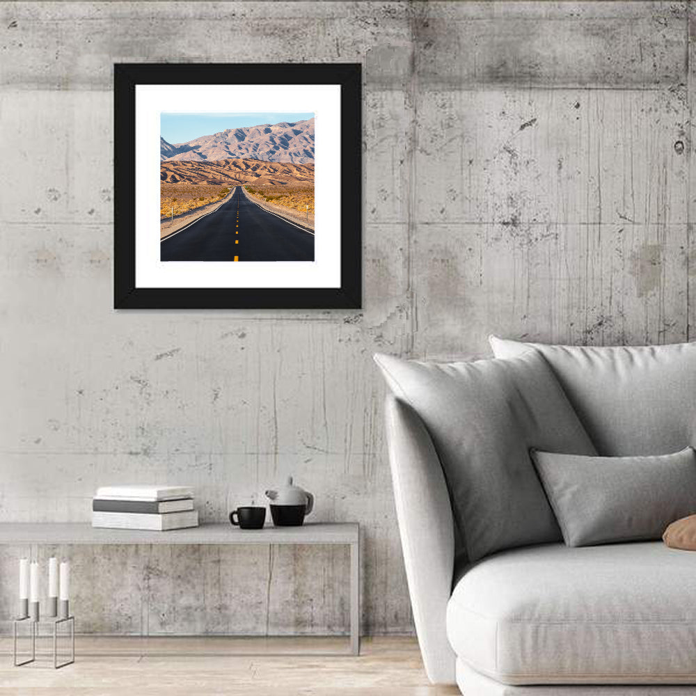 Death Valley Desert Road Wall Art