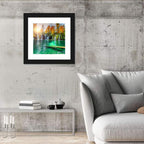 Autumn Waterfalls at Plitvice Lakes Wall Art