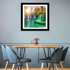 Autumn Waterfalls at Plitvice Lakes Wall Art