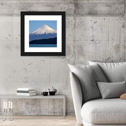Snow-capped Osorno Volcano Over Lake Wall Art