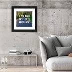 If You Never Try You’ll Never Know Quote Wall Art