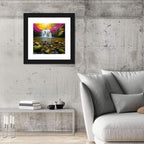 Phu Soi Dao Waterfall at Dusk Wall Art