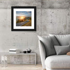 Alpine Highway at Golden Hour Wall Art