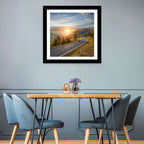 Alpine Highway at Golden Hour Wall Art