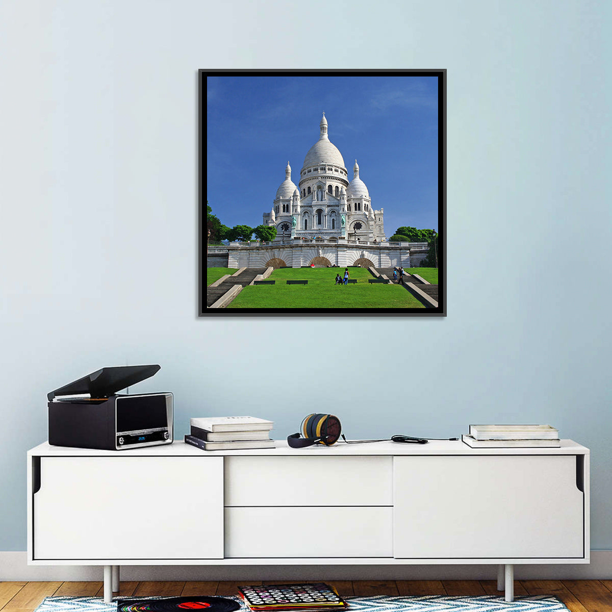 Sacre Coeur Basilica Steps, Paris Wall Art