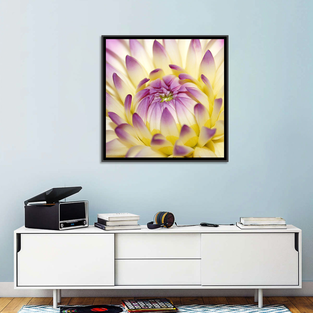 Dahlia Macro Portrait Wall Art