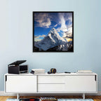 Ama Dablam at Golden Dusk Wall Art