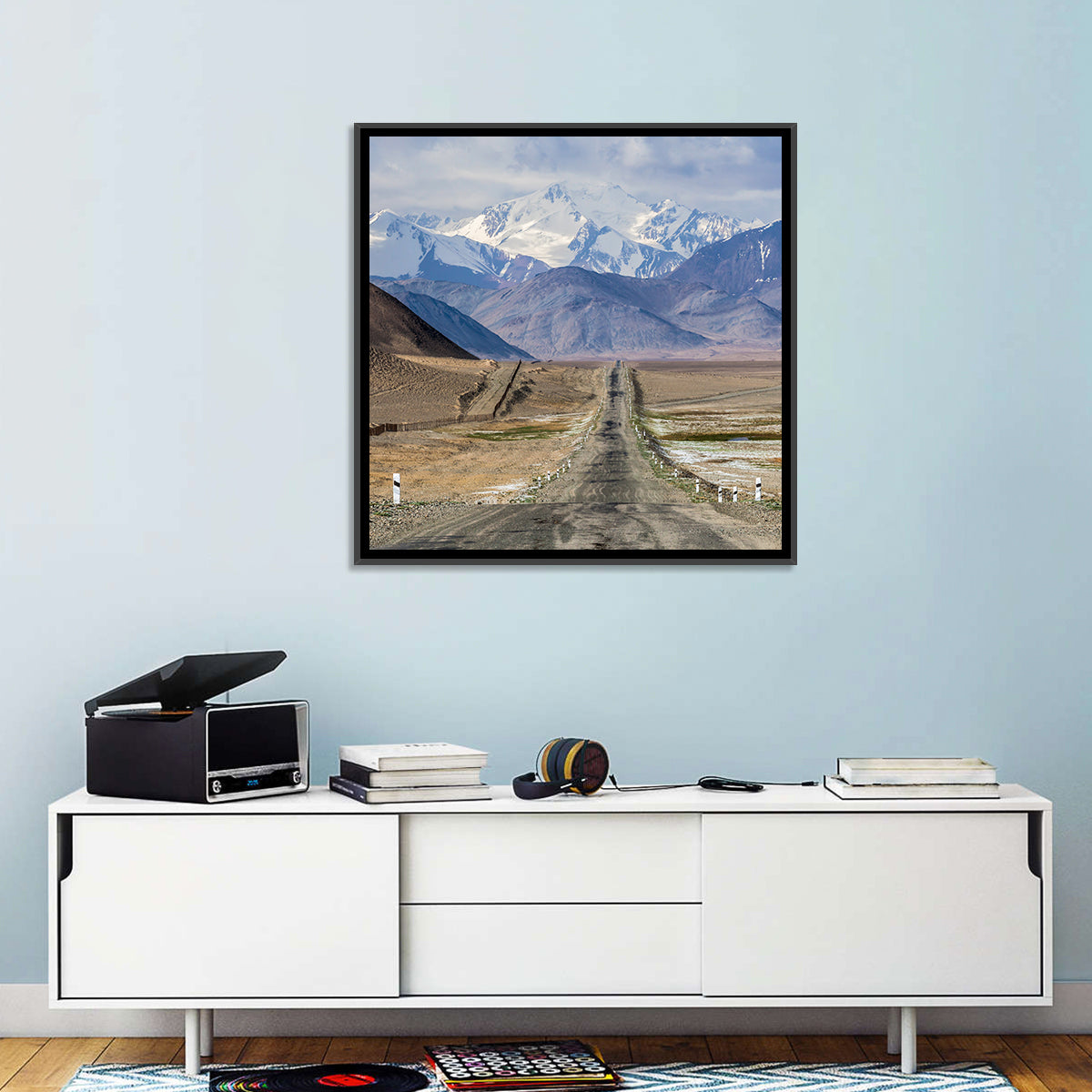 Pamir Mountain Road Wall Art