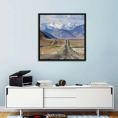 Pamir Mountain Road Wall Art