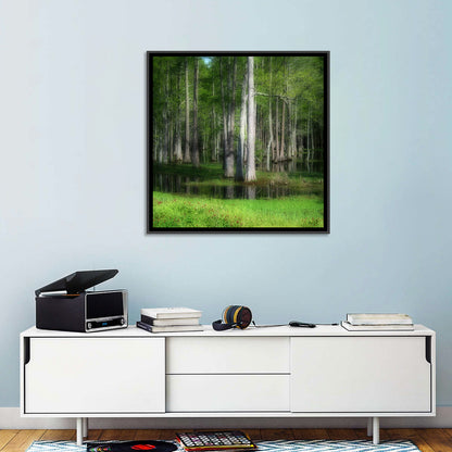 Lush Cypress Swamp Wall Art
