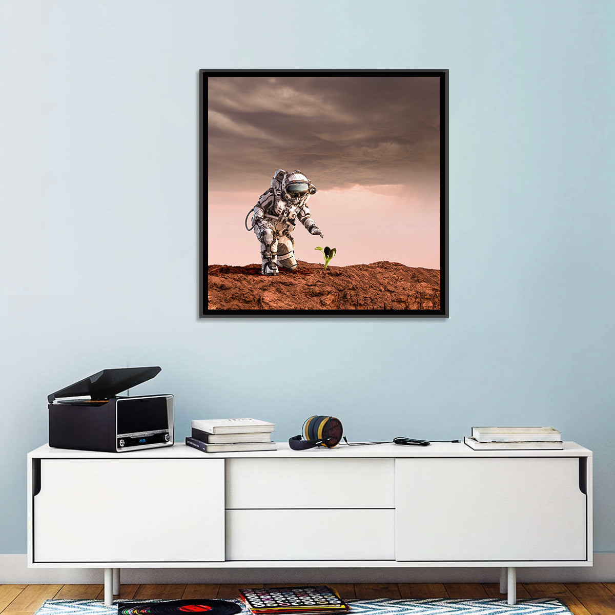 Martian Seedling Concept Wall Art