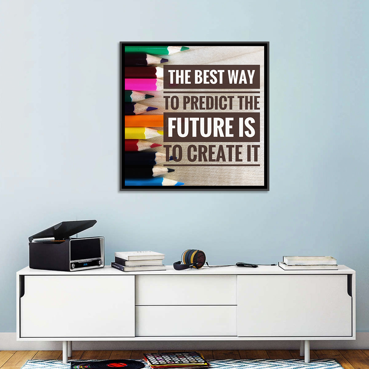 Create the Future Quote Wall Art