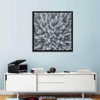 Snow Covered Pine Forest Wall Art