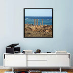 Leptis Magna Coastal Ruins Wall Art