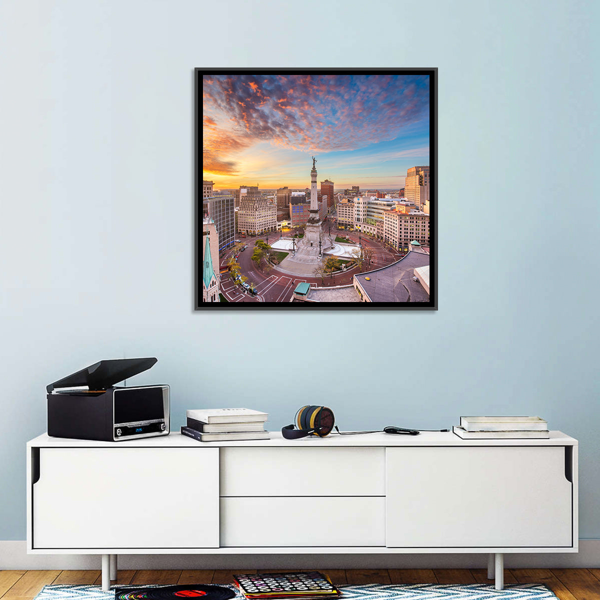 Indianapolis Monument Circle Wall Art
