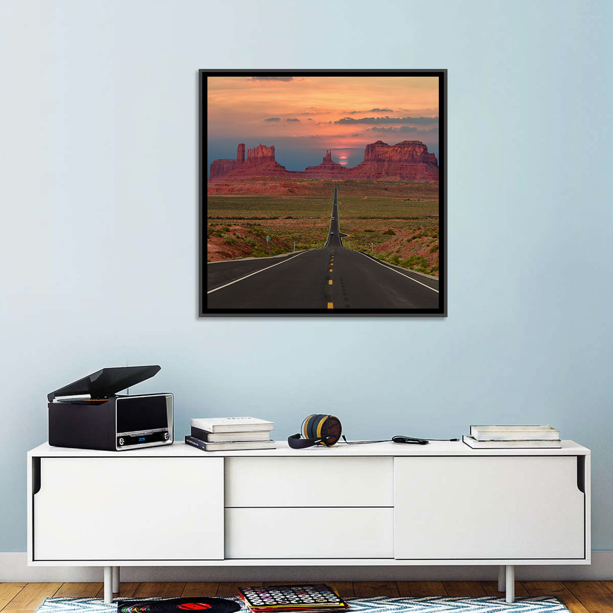 Tribal Park Monument Valley Sunset Wall Art