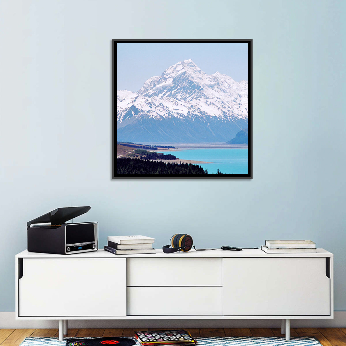 Lake Pukaki and Aoraki Mount Cook Wall Art