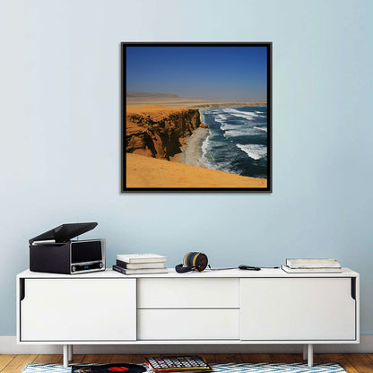 Red Cliffs of Paracas Wall Art