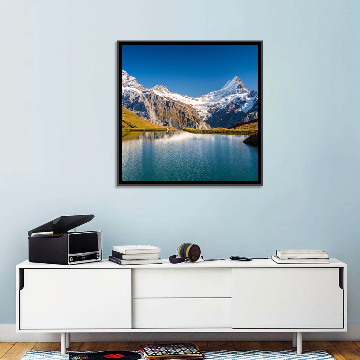 Bachalpsee Mountain Reflection Wall Art
