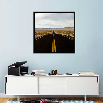 Nevada Desert Highway Wall Art