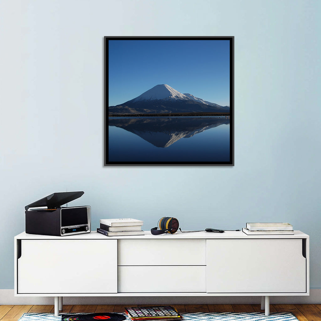 Chungara Lake Reflection Wall Art
