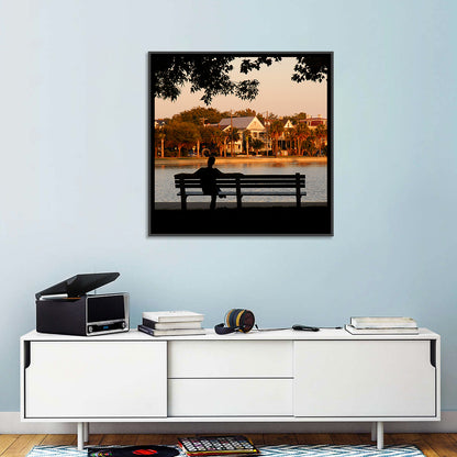 Colonial Lake, Charleston Wall Art