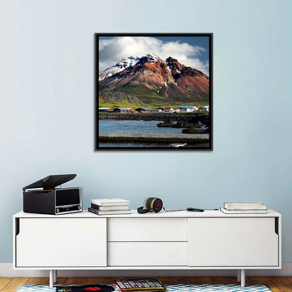 East Fjords Harbor Village Wall Art