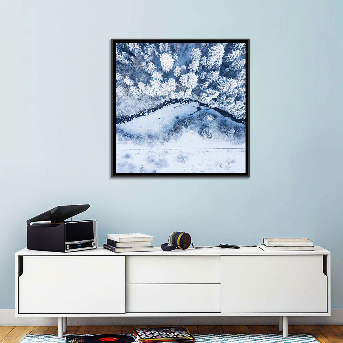 Winding Snowy River Wall Art