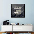 They Are Not Worth It Wall Art