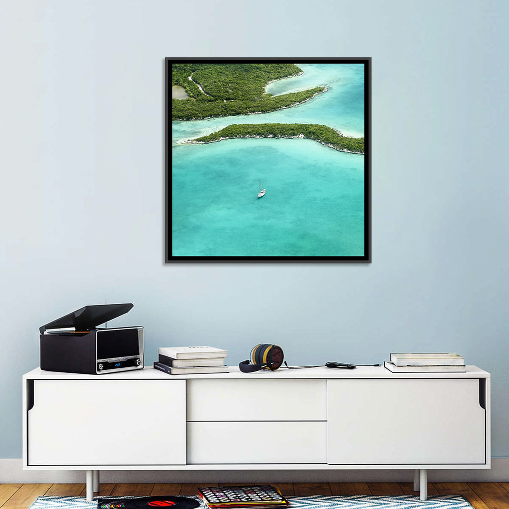 Turquoise Bahamas Islands Wall Art