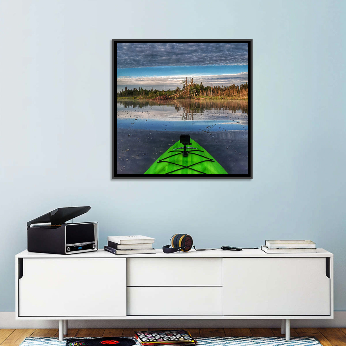 Crown Land Kayak View Ontario Wall Art