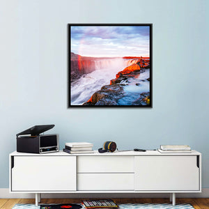 Selfoss Waterfall Wall Art