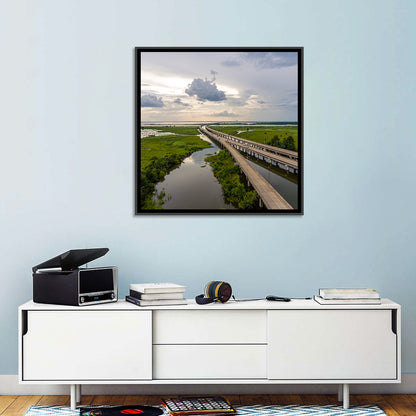 Interstate 10 Bridge Wall Art