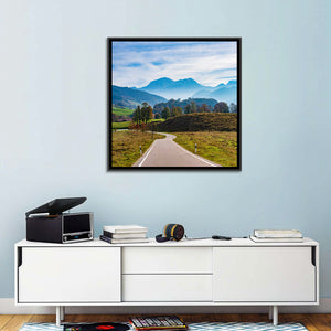 Bavarian Mountain Valley Wall Art