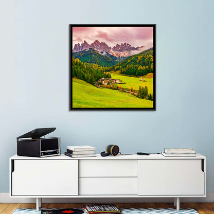 St Johann Church, Santa Maddalena Wall Art