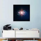 Polygonal Infinity Loop Wall Art