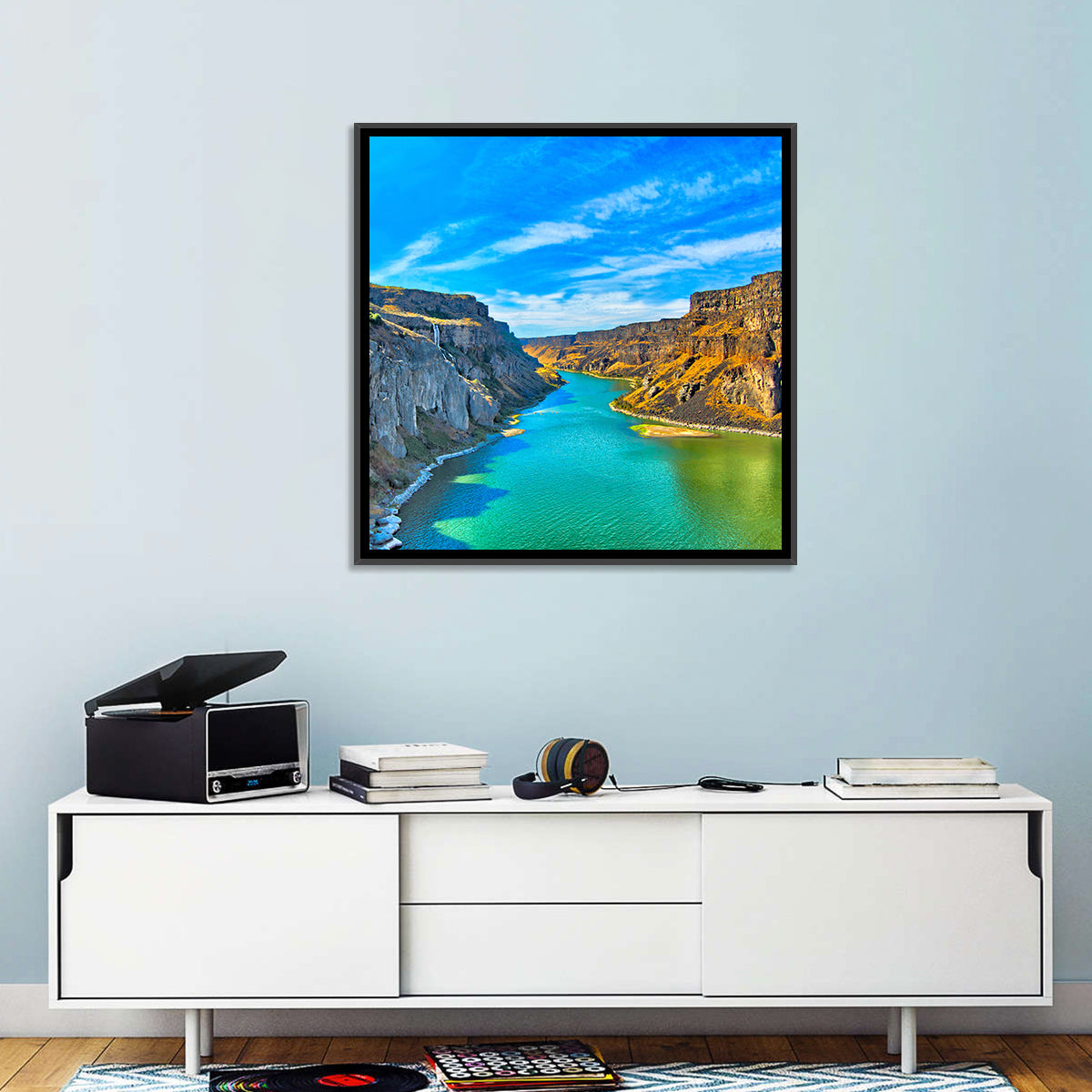 Snake River Canyon at Twin Falls Wall Art
