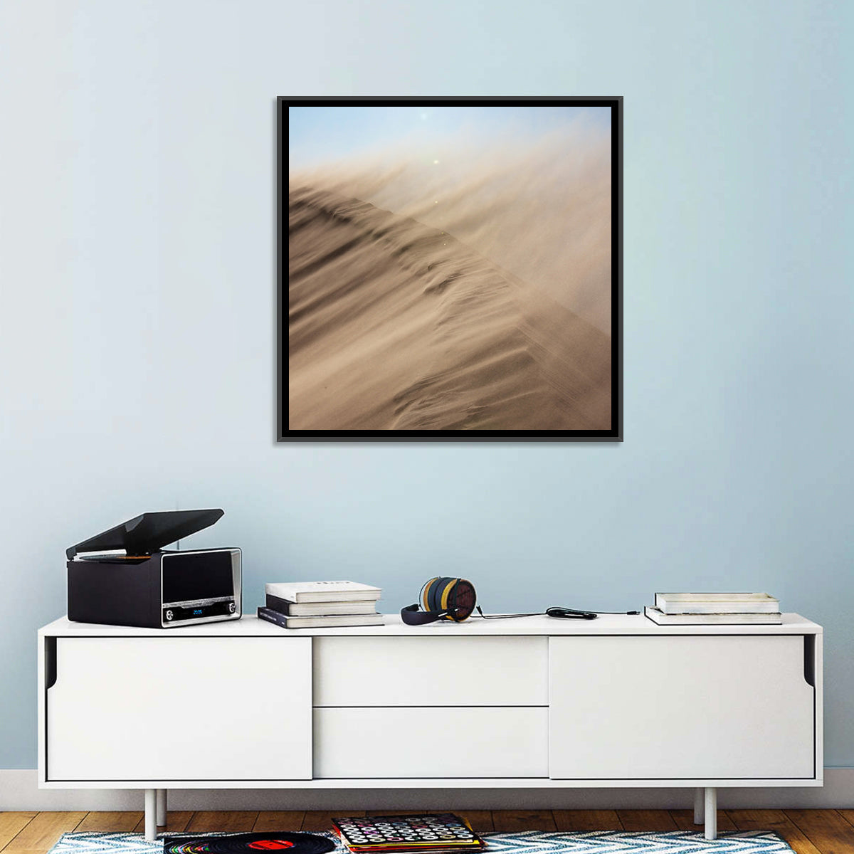 Sandstorm Over Dune Wall Art