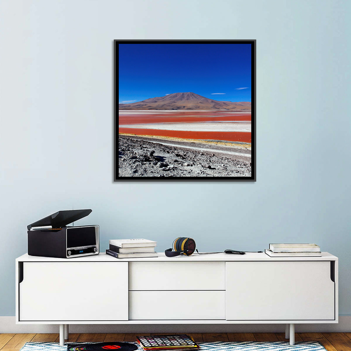 Laguna Colorada Red Lake Wall Art