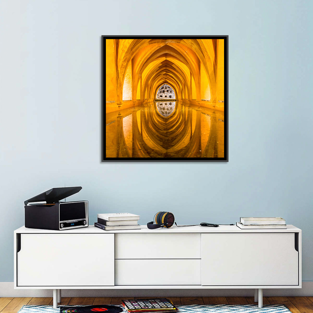 Royal Alcázar Bath Reflections Wall Art