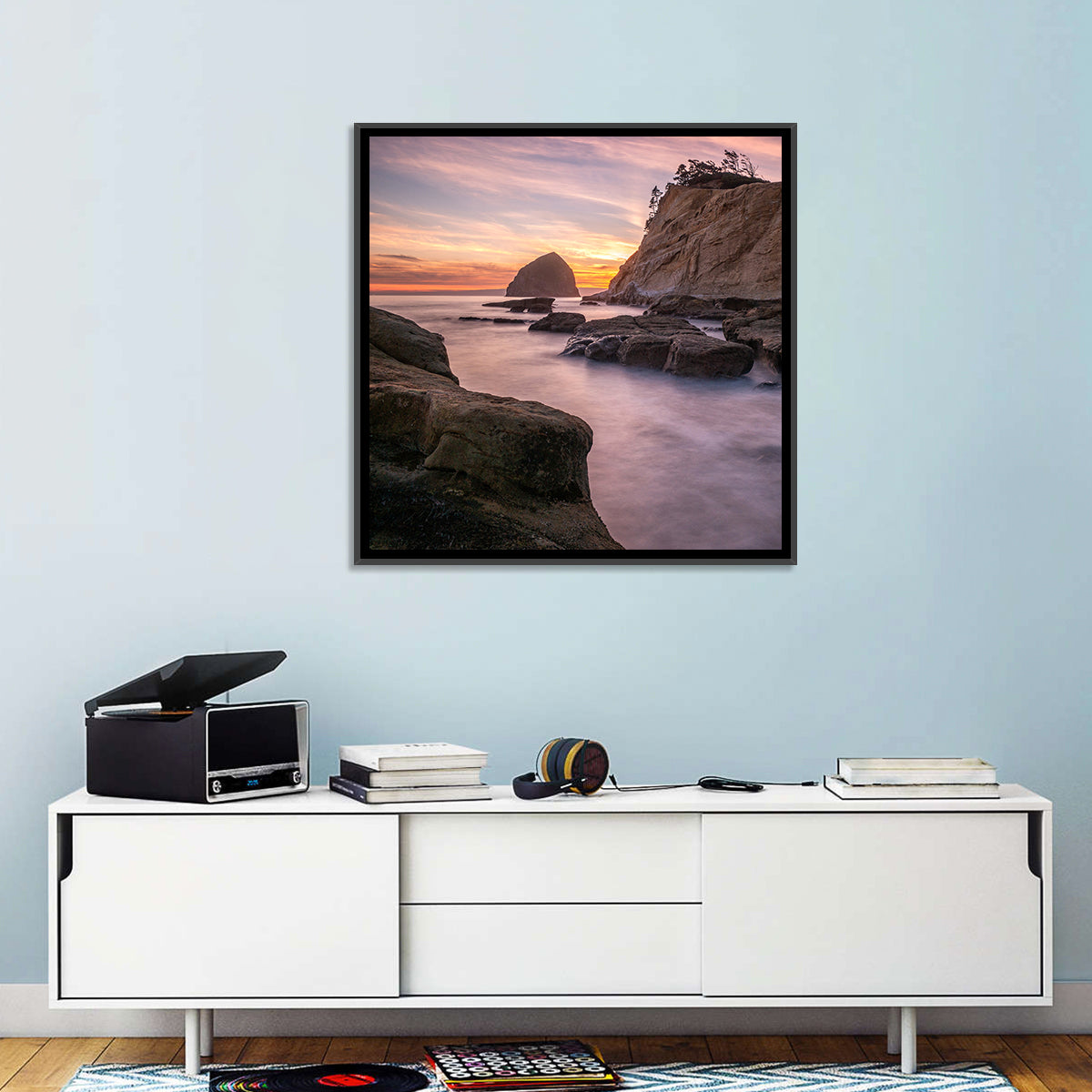 Haystack Rock at Cape Kiwanda Wall Art
