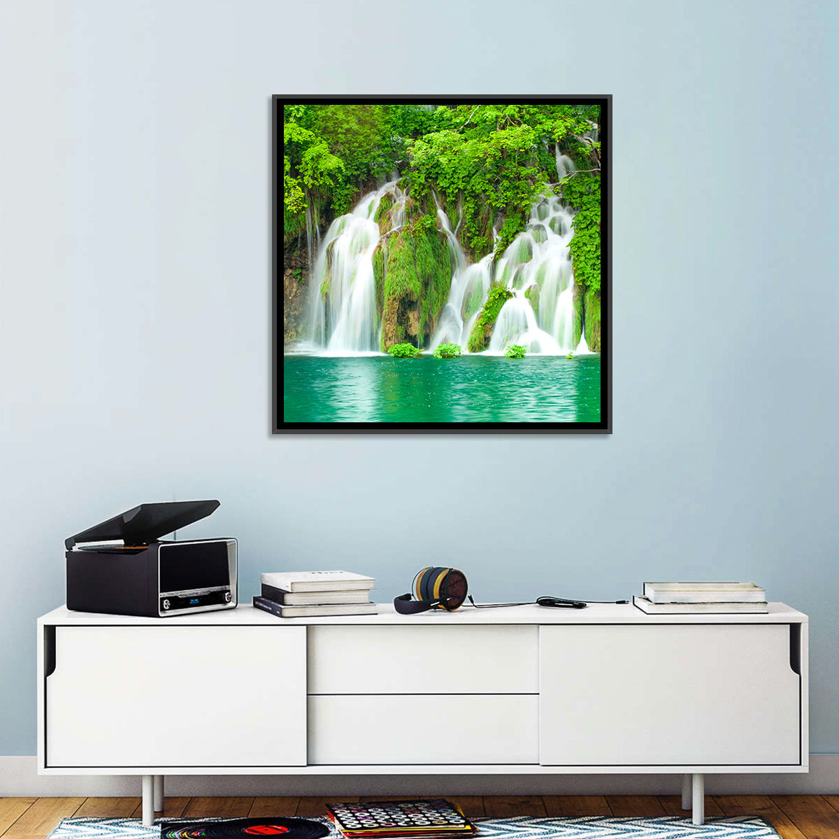 Plitvice Lakes Cascades Wall Art