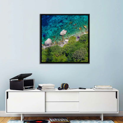 Capri Island Coast Wall Art