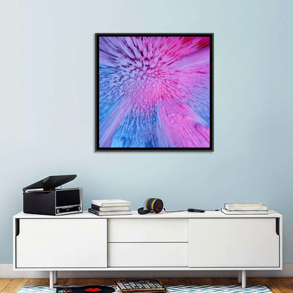 Ethereal Ice Cave Icicles Wall Art