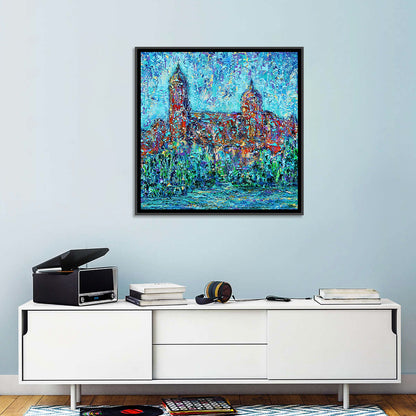Salamanca Dual Domes Reflection Wall Art