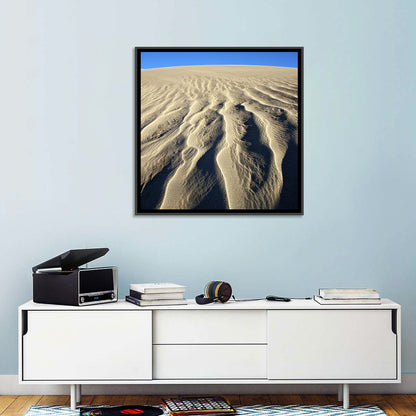 Endless Rippled Sand Dunes Wall Art