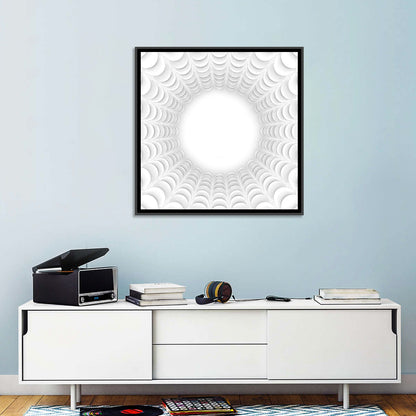 Bubble Sphere Tunnel Wall Art