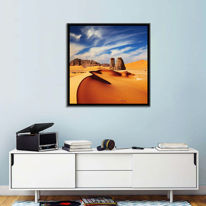 Tadrart Rouge Sand Dunes Wall Art
