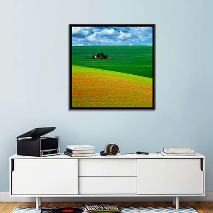 Green Fields Wall Art